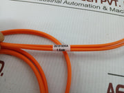 1.5-M Duplex Multimode Fiber Optic Patch Cable Trelleborg 250039