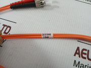 1.5-M Duplex Multimode Fiber Optic Patch Cable Trelleborg 250039