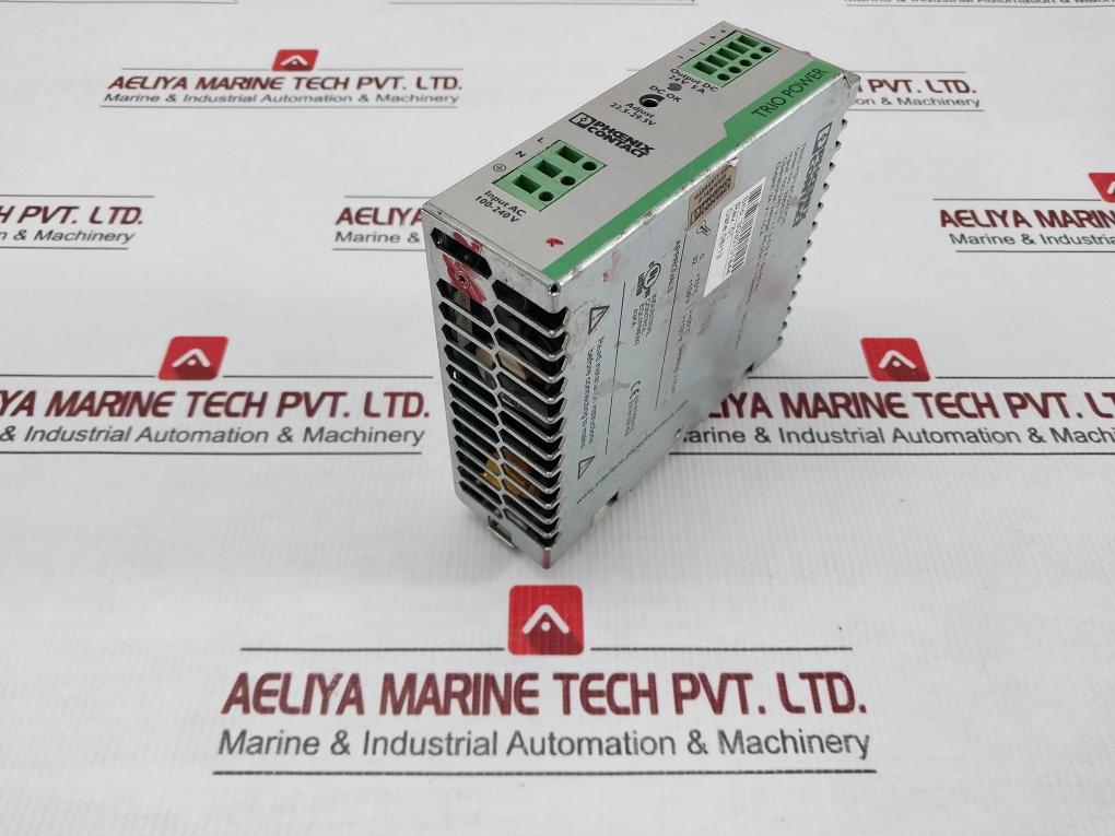 Trio-Ps/1ac/24dc/5 By Phoenix Contact Power Supply Module 100-240v 50-60hz