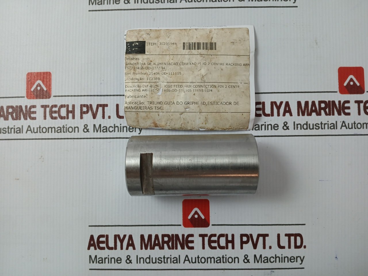 Tsc 21406-dd-111105 Power Hose Feed Arm Connection Pin