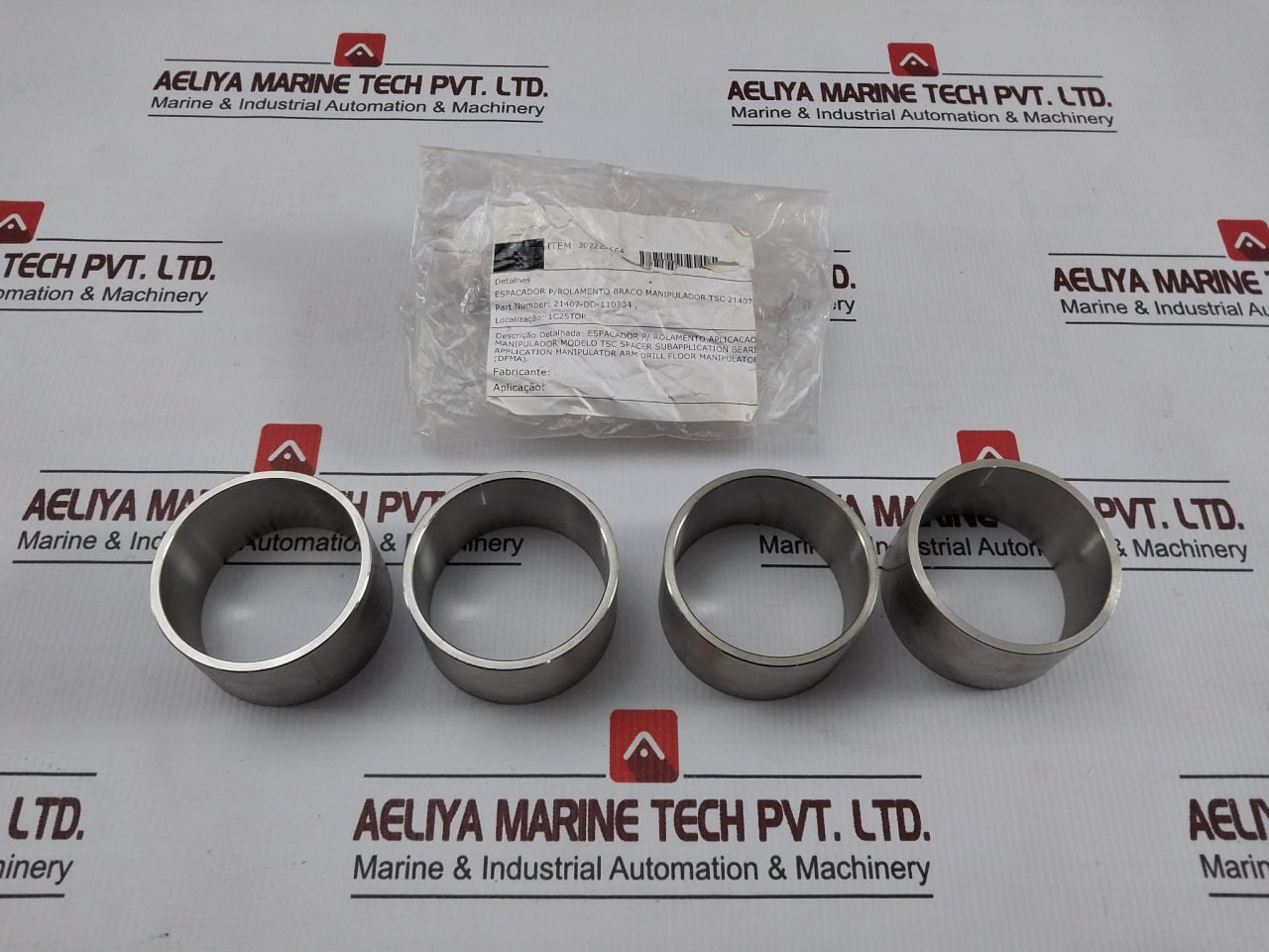 Tsc 21407-Dd-110304 Spacer Sub Bearing Application Arm Drill Floor