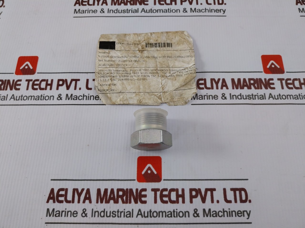 Tsc 21486-41-0801/30 Hex Head Plug 30231002