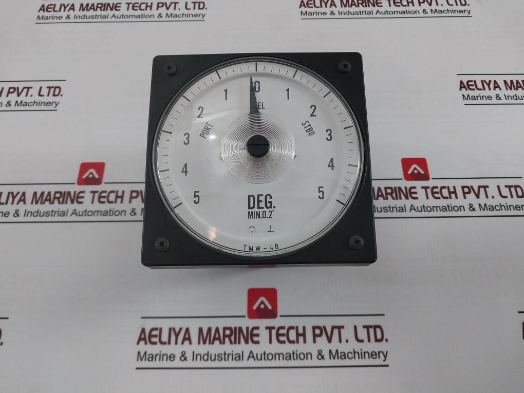 Tsuruga Electric Tmw-4B Marine Rudder Angle Indicator