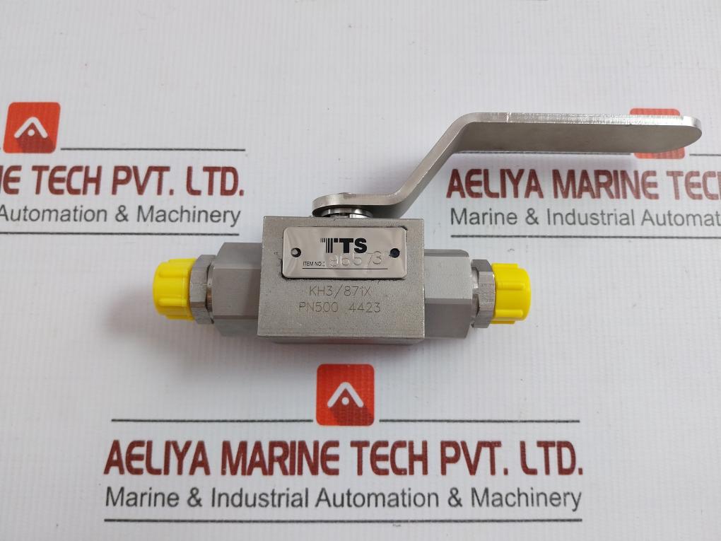 Tts Hydraulic Ball Valve 96573 In New Condition - 980 Gm