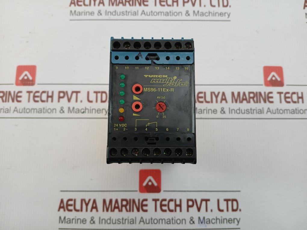 Turck Control Circuit Relay Part Number Ms96-11ex-R In 370 Gm