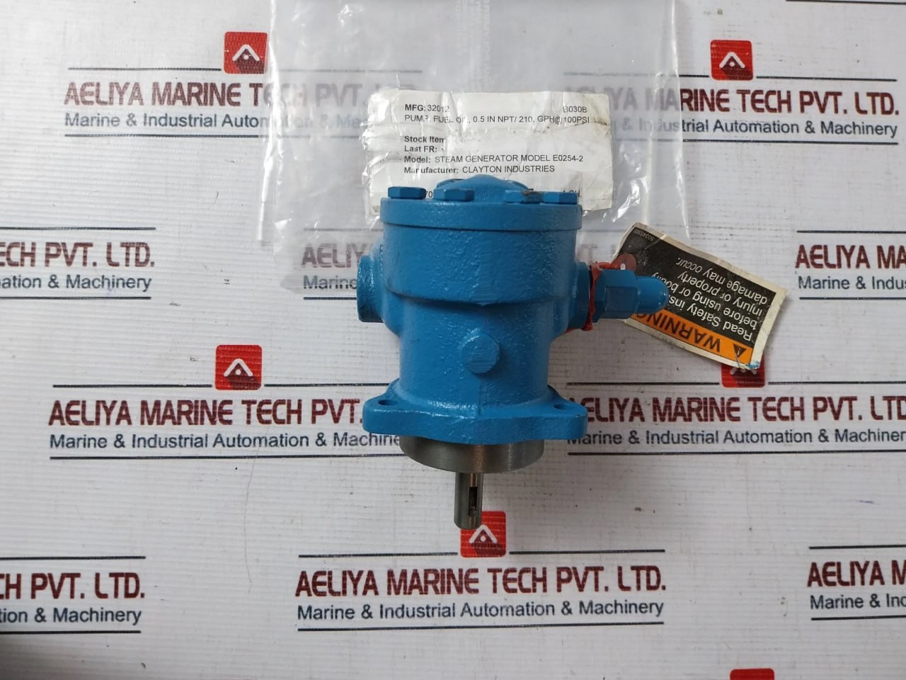 Tuthill 4104v135-cc-7 Fuel Oil Pump E0254-2 Steam Generator