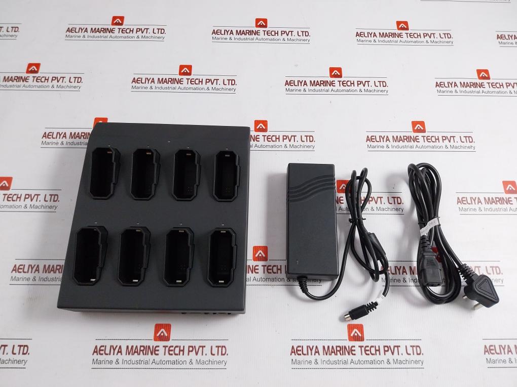 Tyco-Illustra-12-0Vdc-8-bay-Multi-Unit-Battery-Charging-Dock-Set-Ia-bwc-ds-x1-208425-1