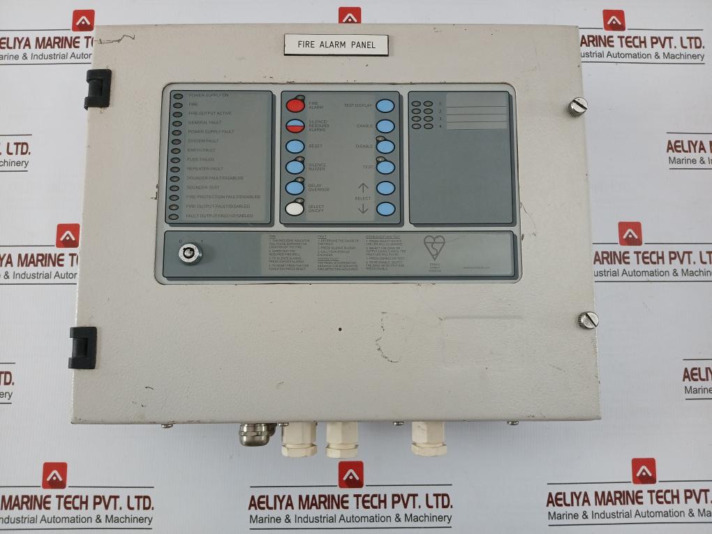 Tyco Marine Emergency Alarm Control Panel 110v Ac 50/60 Hz 508.023.002 T1204a1
