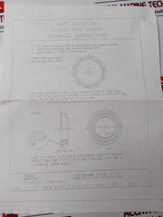 Tyco Teflon Tape Gasket Kit 9300P08, Sst Bolted Seat P
