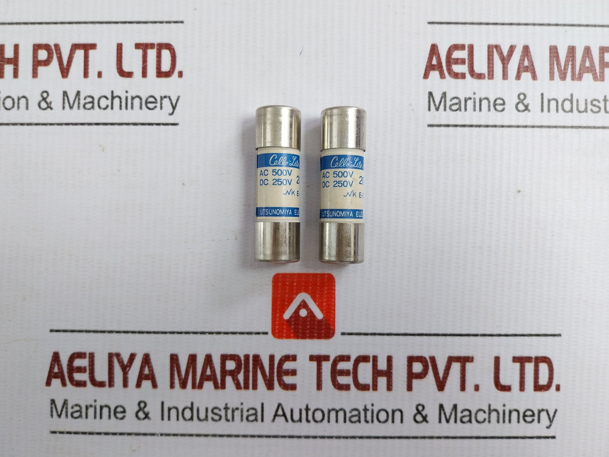 Uc1-20A-Cello-lite-Fuse-Ac-500V-20A-Utsunomiya-Electric-Lot-Of-3X-209318-1