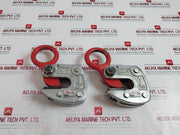 Udt Ulc-1.0 Horizontal Lifting Clamp 1.0 Ton Jaw Opening 0-13Mm