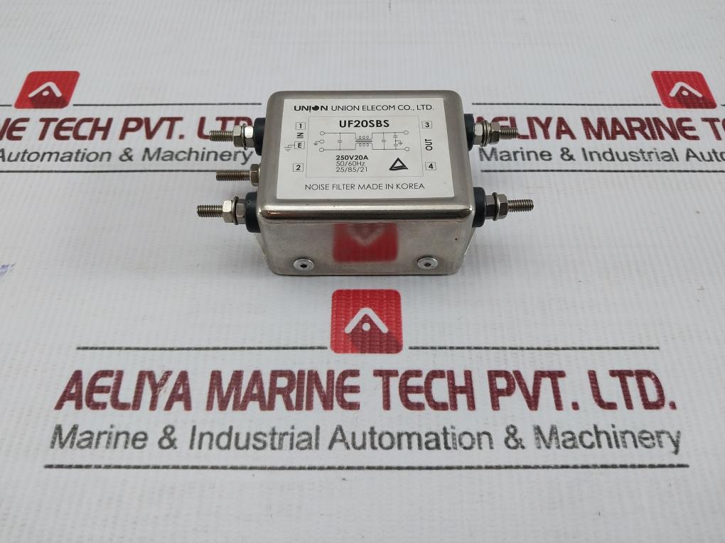 Uf20sbs-Noise-Filter-250v-20a-50-60hz-Union-Elecom-1