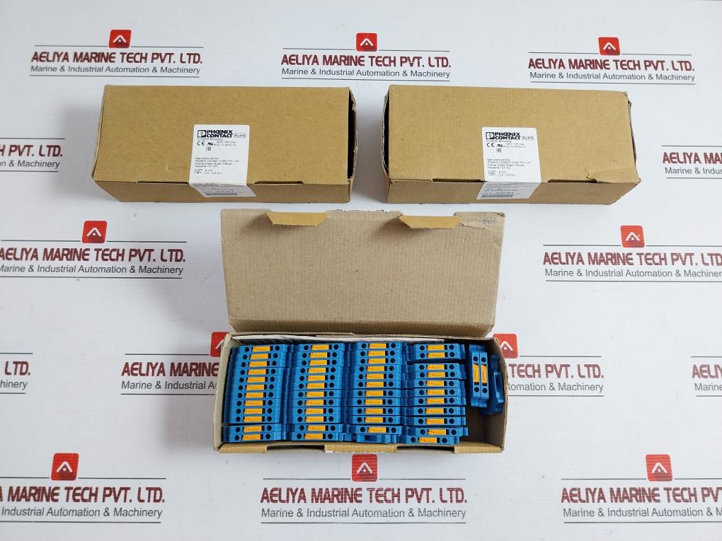 Uk 5-mtk-p/P Bu 300V 15A Max. Disconnect Terminal Block Phoenix Contact (1 Box = 50 Pcs)