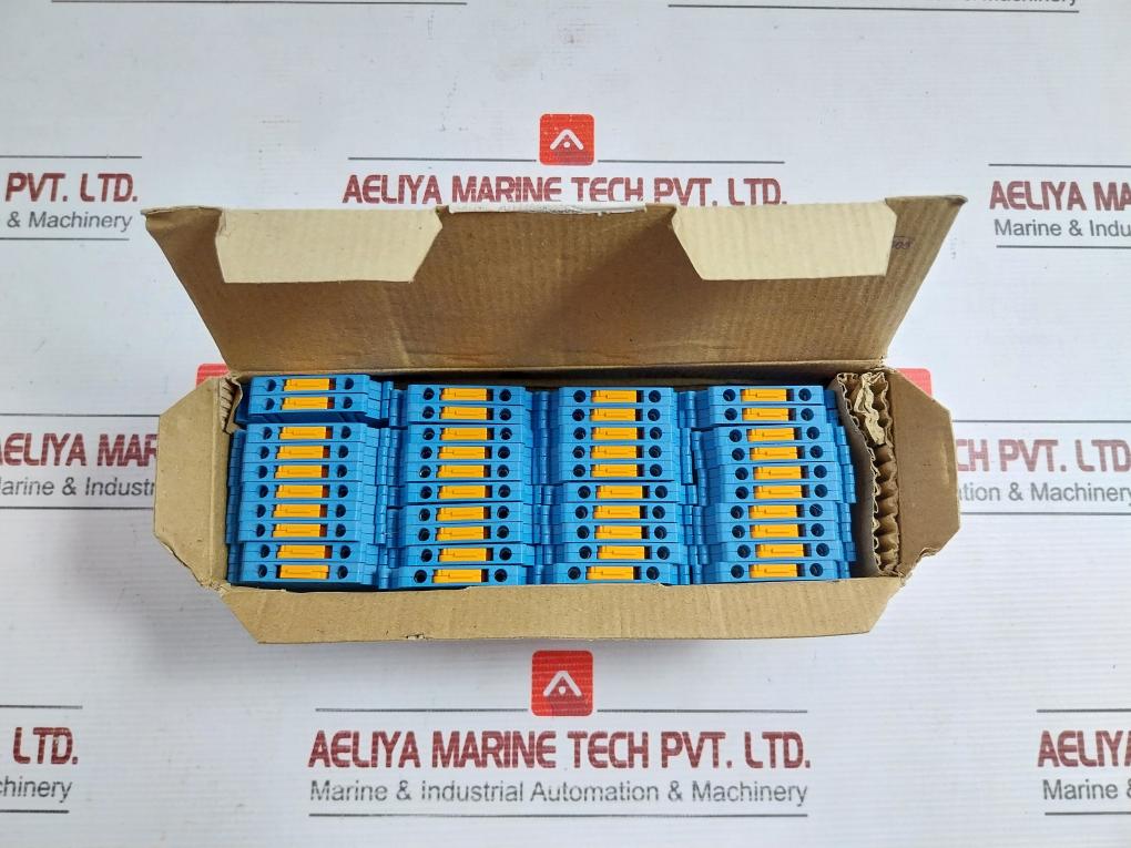 Uk 5-mtk-p/P Bu Disconnect Terminal Block Phoenix Contact New Condition (1Box = 40Pcs)