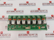Ul Electrodevices Ulvac08Co[10F Snb]-2C Ulpl Inditech 8 Relays Pcb Module