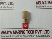 Ulstein 406685 Pipe Fitting Brass Adapter Nipple With Strainer