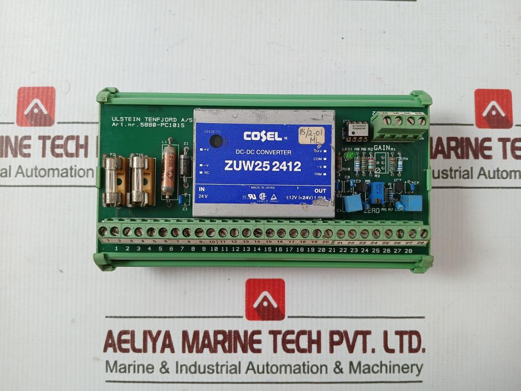 Ulstein Tenfjord 5880-pc1015 Dc-dc Converter Terminal Block Type 1