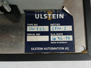 Un 927 Engineer Alarm Panel 115/250v 2a 50/60hz By Ulstein Automation