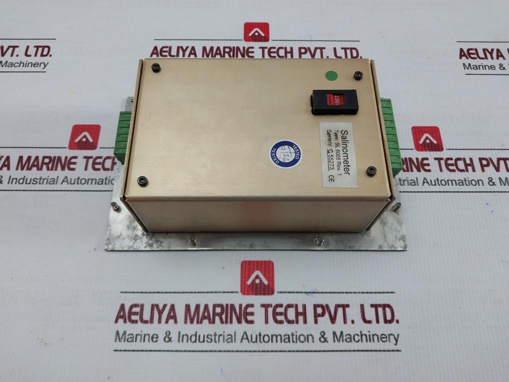 Uni-Safe Salinometer 230v 50/60hz 0-20 Ppm 0-200 Ppm Sl6005