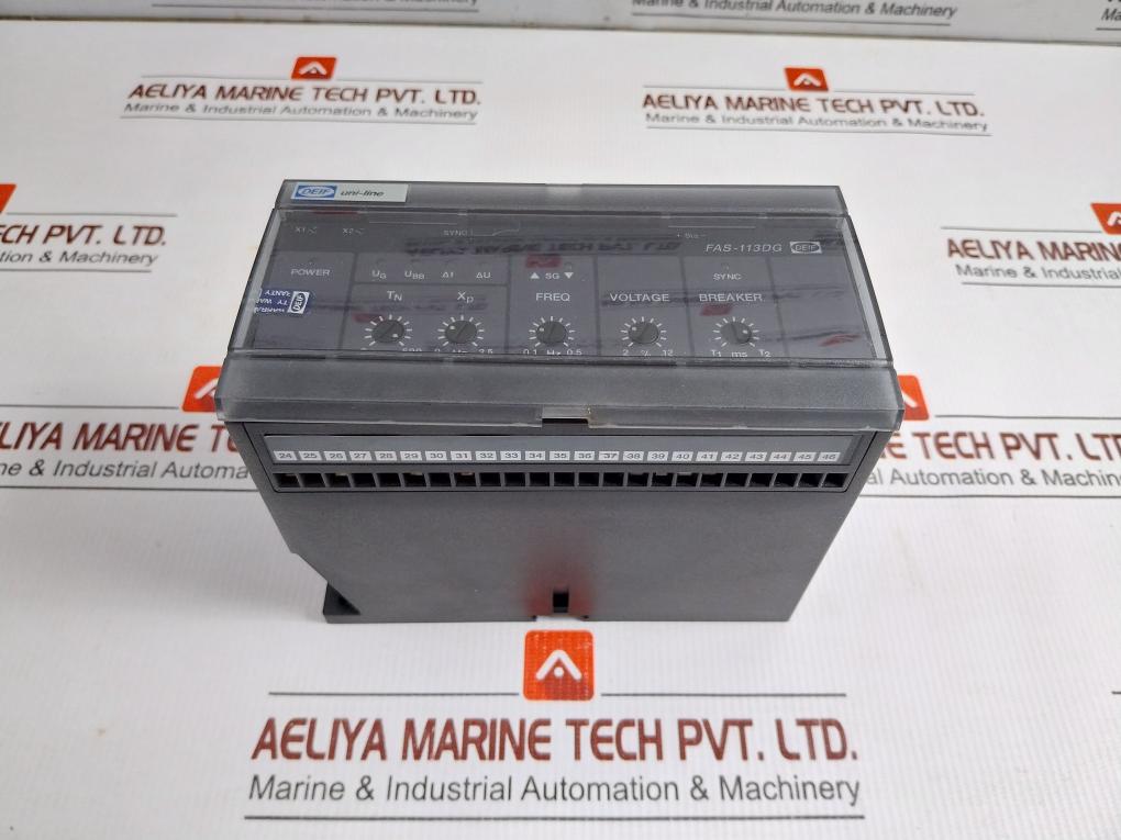 Uni-line-Automatic-Synchronizer-Controller-230Vac-347916-0007-By-Deif-Fas-113Dg-208438-1