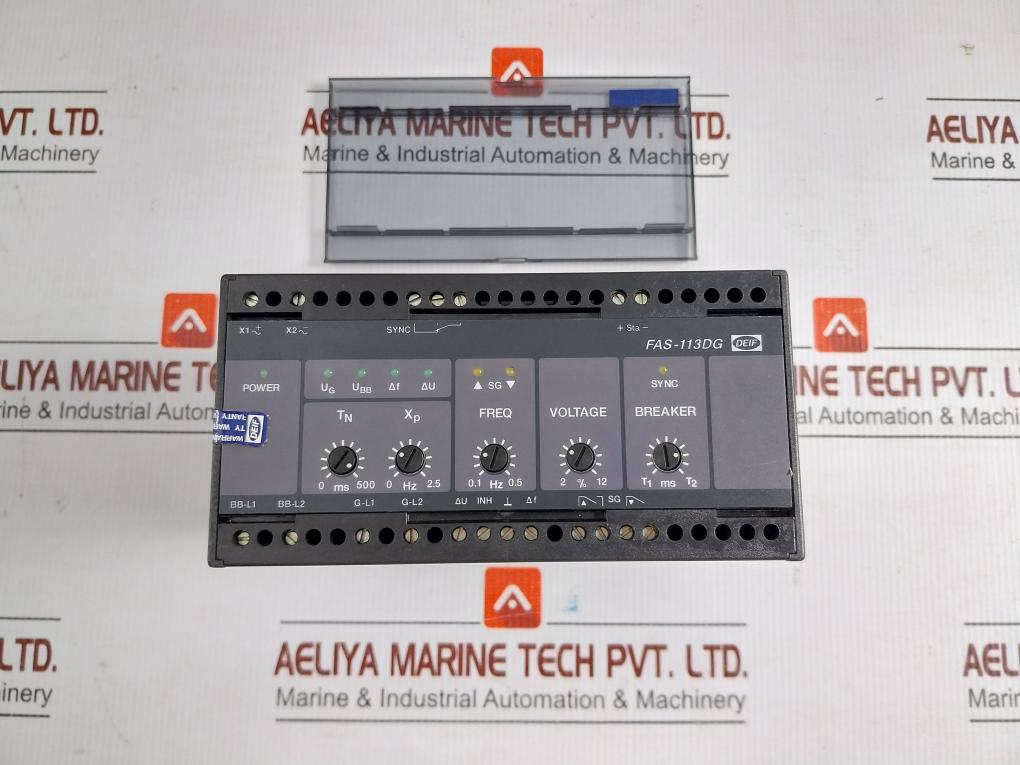 Uni-line-Automatic-Synchronizer-Controller-230Vac-347916-0007-By-Deif-Fas-113Dg-208438-1