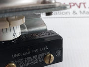 United Electric H54S 144 Micro Switch 0-20 Psi