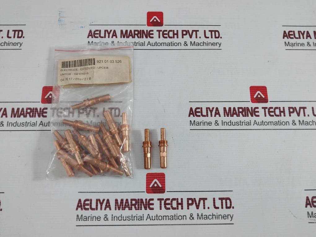 Lot Of 5X 192 670349 Extended Plasma Cutting Electrodes Unitor