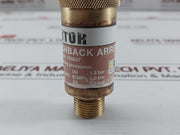 Unitor 708537 Flashback Arrestor S55 Ac USED