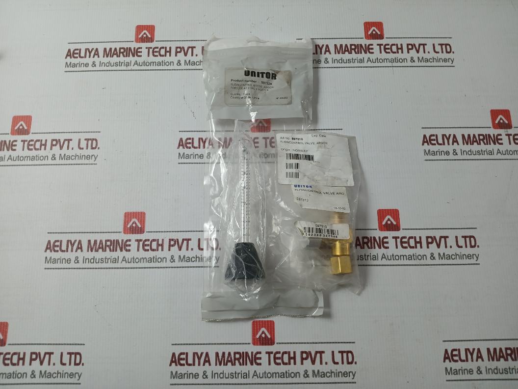 Unitor 597328 Flowcontrol Meter (Ar/Co2) For Use At Torch Nozzle Set 3-25 L/Min