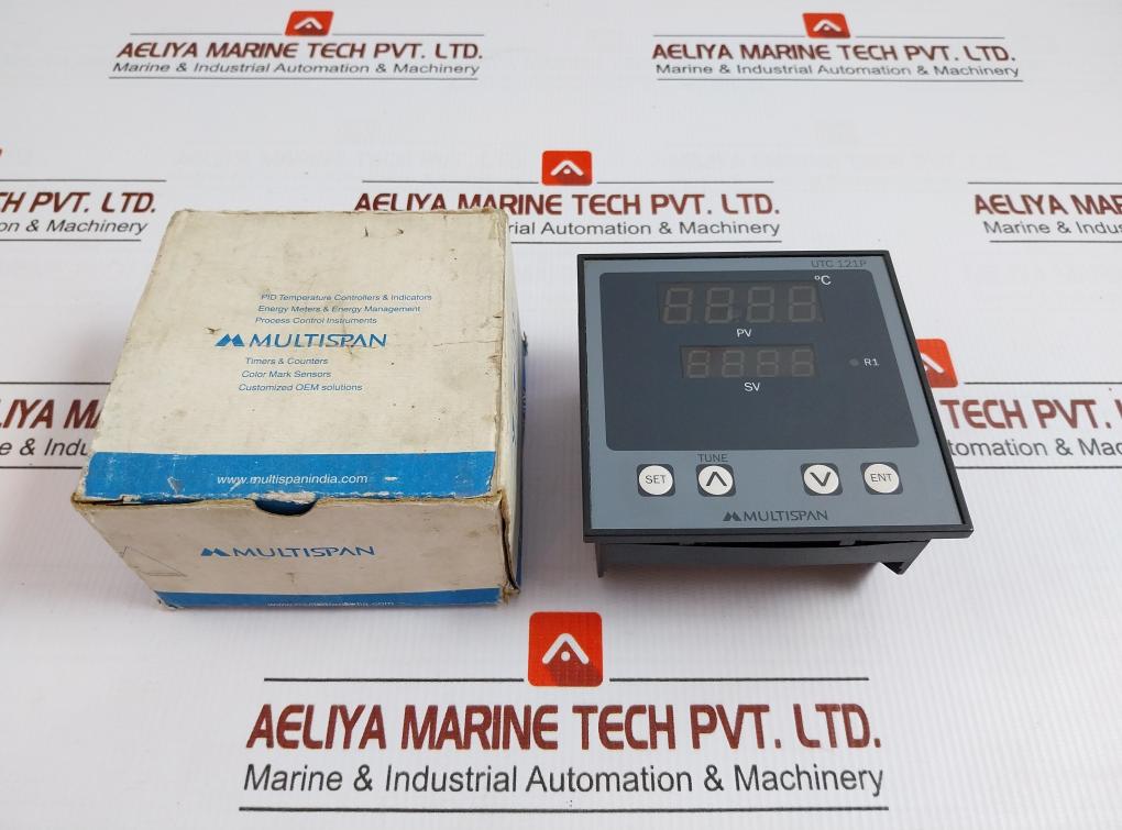 Universal Temperature Controller Brand Multispan Utc 121p 100 To 250v Ac (Smps)