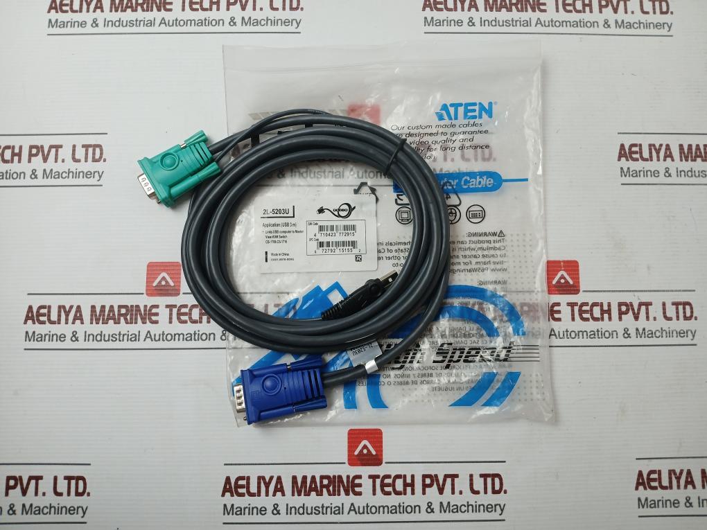 Usb Computer Cable For Kvm Switch By Aten 2l-5203u