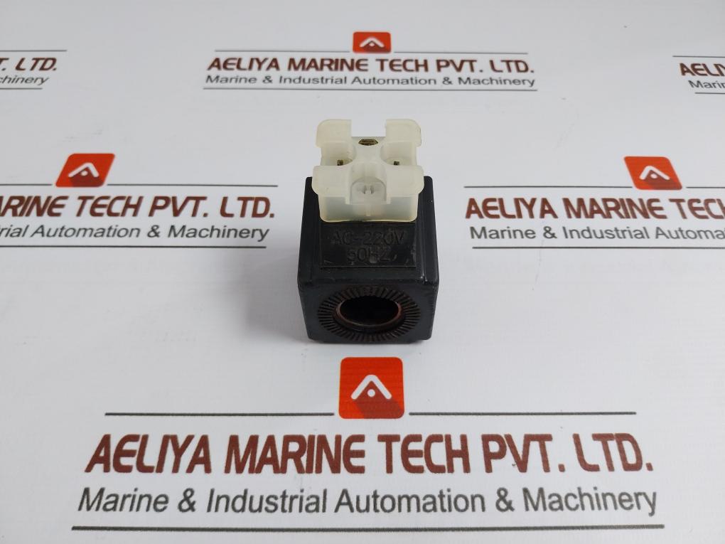 Used-Condition-Solenoid-Valve-Coil-220Vac-50Hz-210359-1