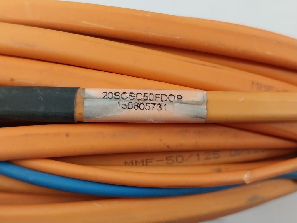 Used 20-Meter Optical Fiber Cable Mmf-50/125