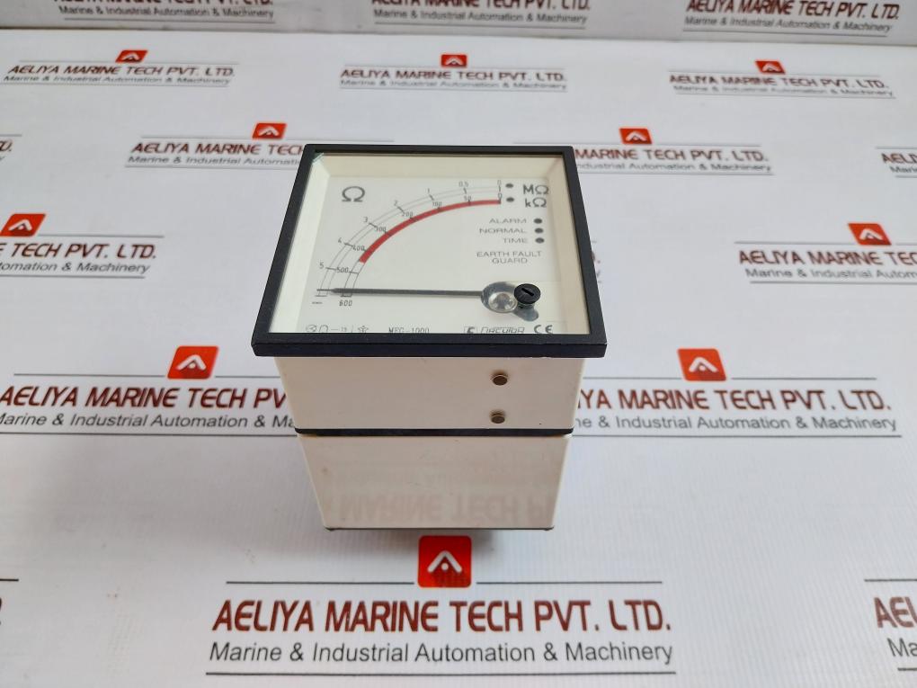 Used Condition 0 To 600 KΩ/0 To 5 ∞MΩ, Meg-1000 Insulation Resistance Meter By Circutor