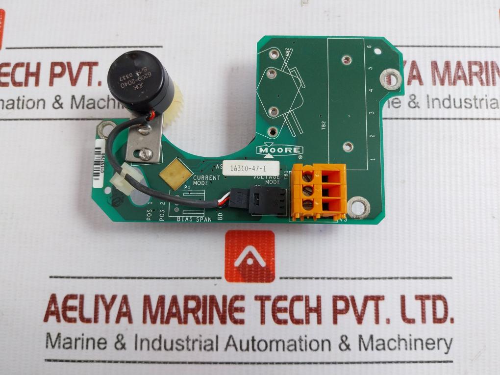 Used Condition 16310-47-1 Bias Span Signal Conditioning Pcb Module Moore