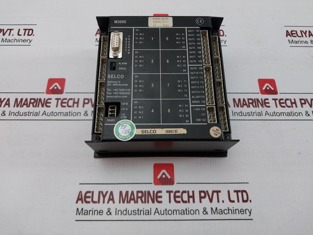Used Condition Analogue Alarm Monitor M3000-30-00 By Selco