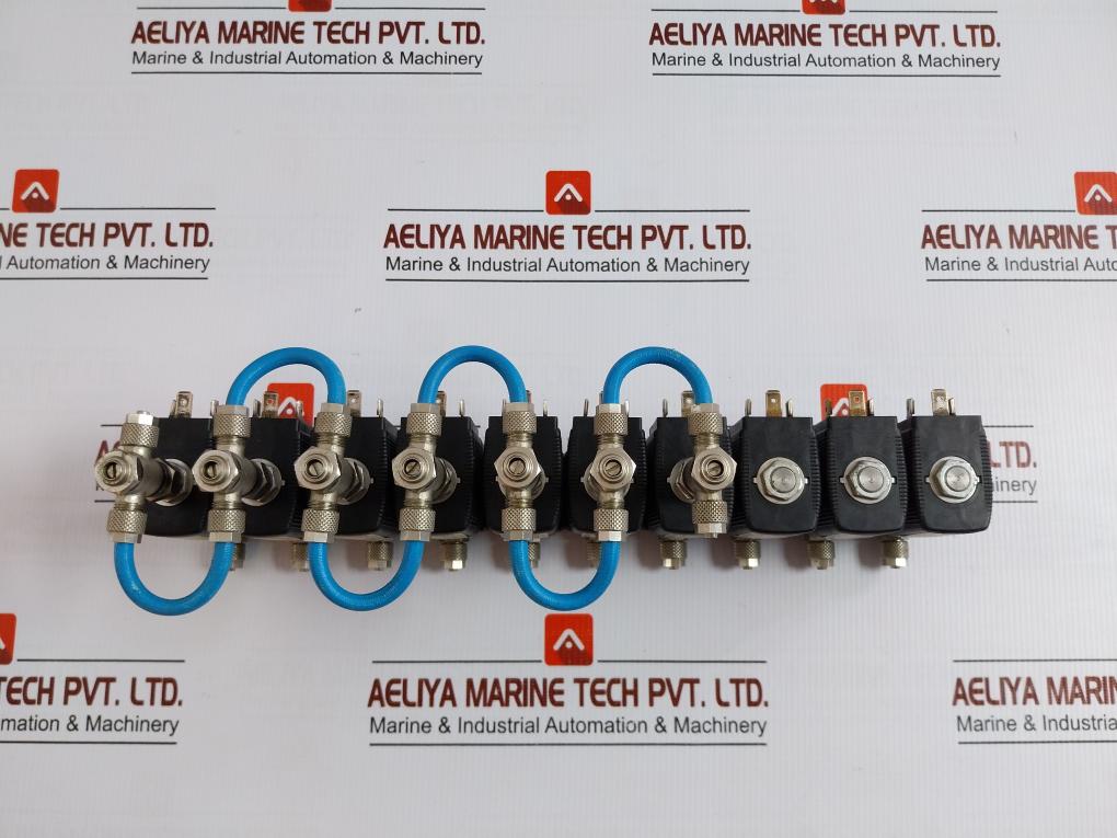Used Condition Burkert 12 Bar 24vdc 8w Solenoid Valve Assy 6013 A 2,0 Fkm Ms