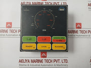 Used Condition By Man B&W 0-1200 24 V Dc Rpm Indicator