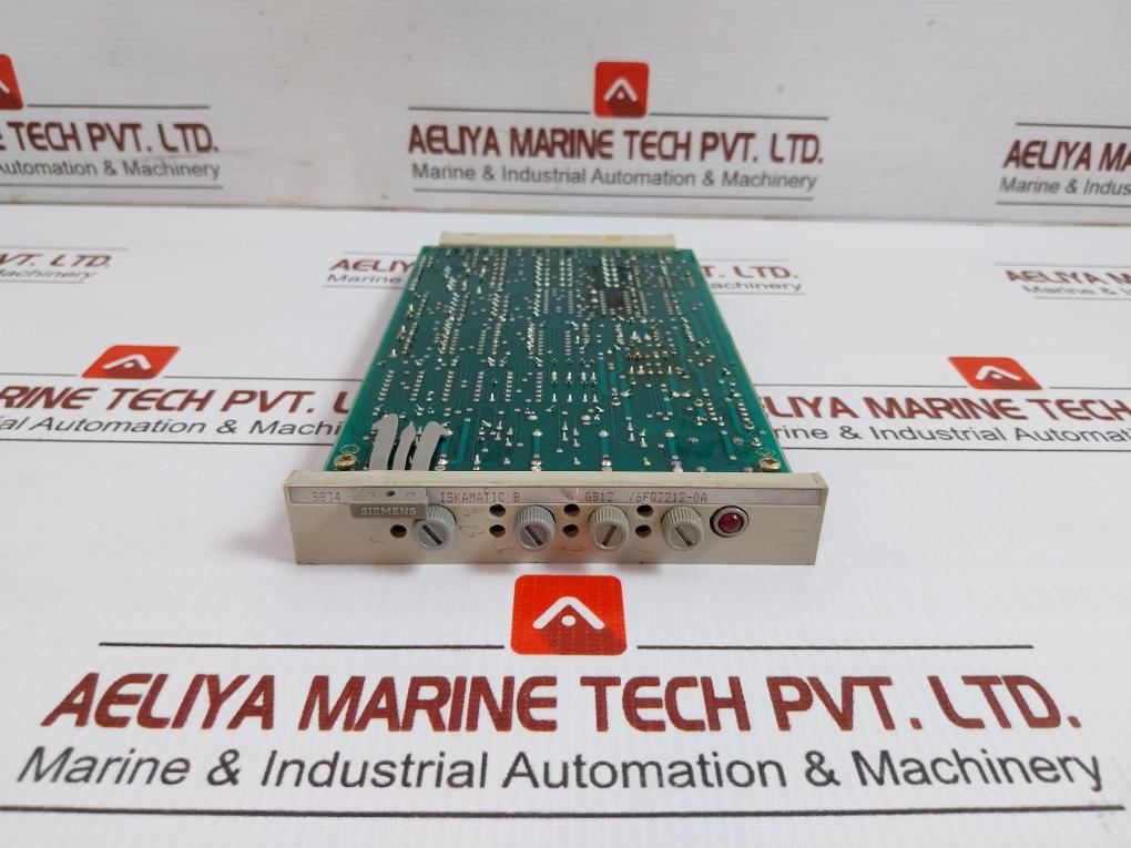 Used Condition Control Module Brand Siemens Gb12/6fq2212-0a