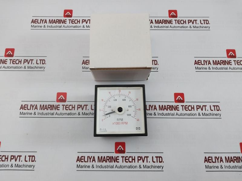Used Condition Deif Part No. Dq96-C Analog Rpm Meter 0–1000 Rpm