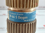 Used Condition Flashback Arrestor Oxygen 10 Bar By Unitor W-66 S
