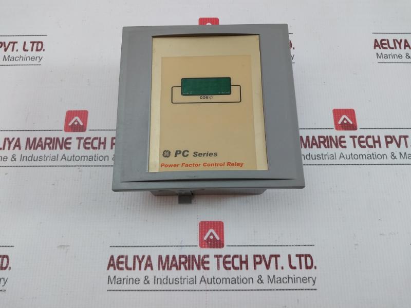 Used Condition Pc Series Power Factor Control Relay Pc-12 General Electric 250vac 45-65hz