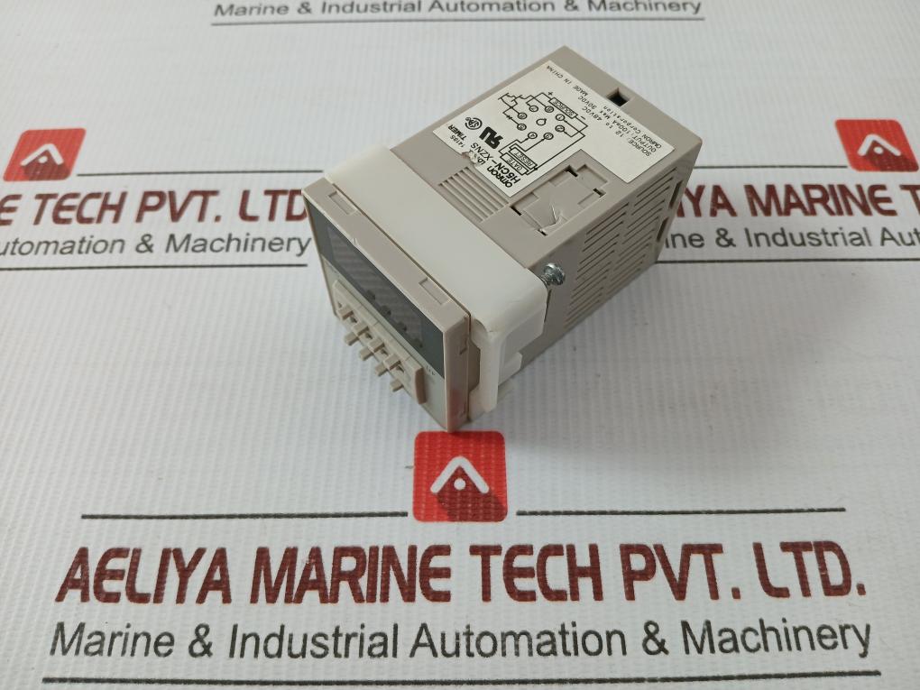 Used Condition H5cn-Xzns, 12-48vdc Miniature Din-Sized Quartz Timer By Omron