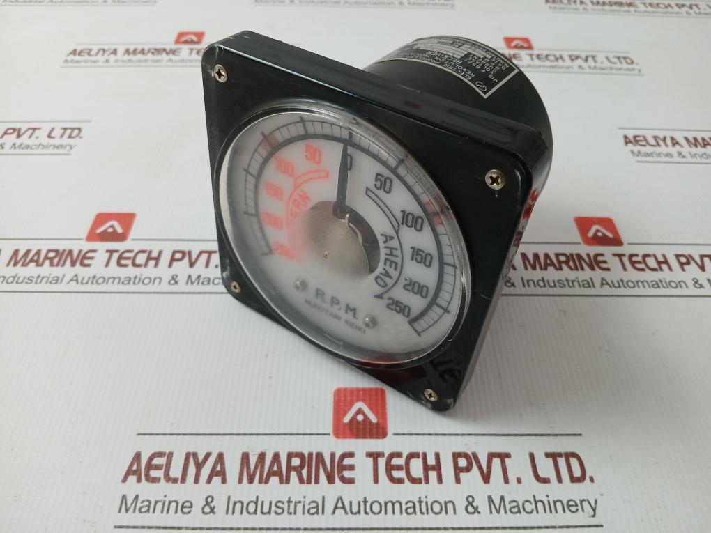 Used Condition Jis F8521-Fe100k Kg-3 By Nunotani Keiki 10v 5ma Shaft Revolution Indicator