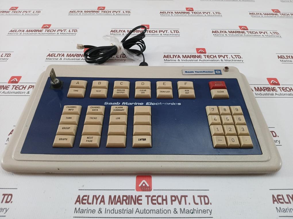 Used Condition Keyboard Saab Marine 3.93501.151/0000-000