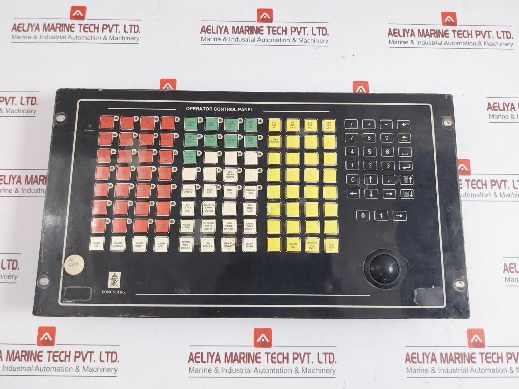 Used Condition Operator Control Panel By Kongsberg Ocp 8810 S2 Nt