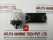 Used Condition Pla 2 C/O-mpc-24 D Relay With Base 24Vdc