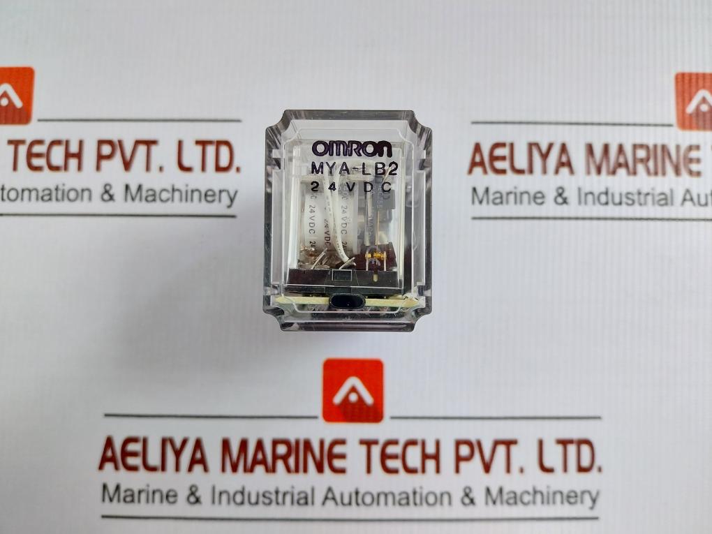 Used Condition Plug-In Relay Brand Omron 24vdc Mya-Lb2
