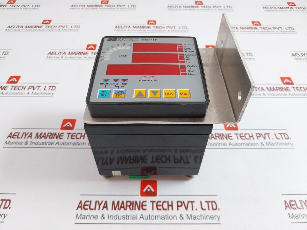 Used Condition Power Meter Multifunctional By Satec Pm171p