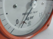 Used Condition Pressure Gauge 0-1.5 Kg/Cm2 Brand Nks